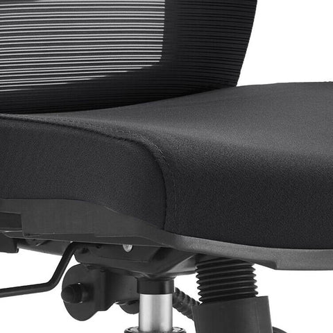 Adorit Series Ergonomic Office Chair with Mesh Back and Upholstered Seat