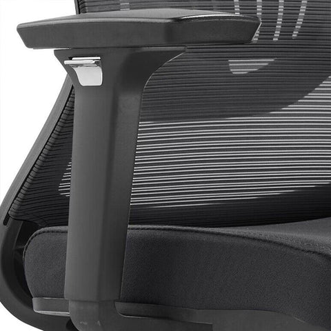 Adorit Series Ergonomic Office Chair with Mesh Back and Upholstered Seat