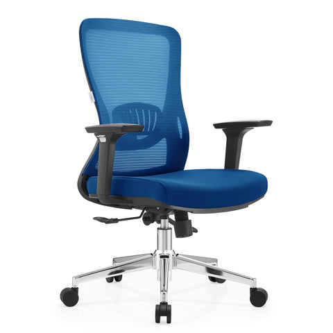 Adorit Series Ergonomic Office Chair with Mesh Back and Upholstered Seat