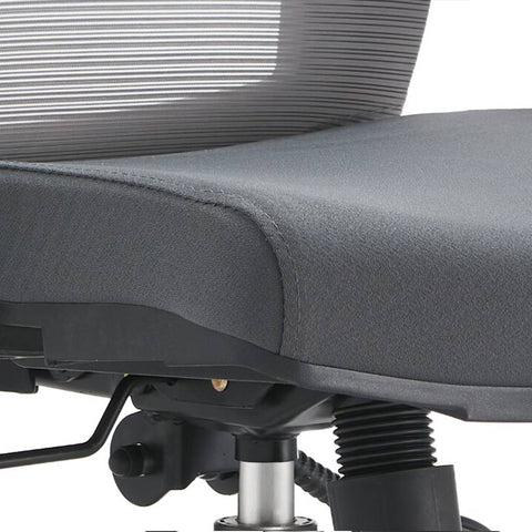 Adorit Series Ergonomic Office Chair with Mesh Back and Upholstered Seat