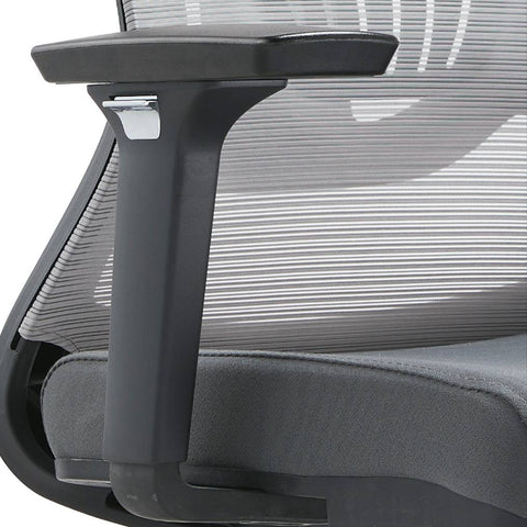 Adorit Series Ergonomic Office Chair with Mesh Back and Upholstered Seat