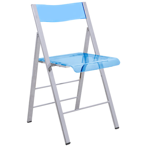 Menno Modern Acrylic Folding Chair