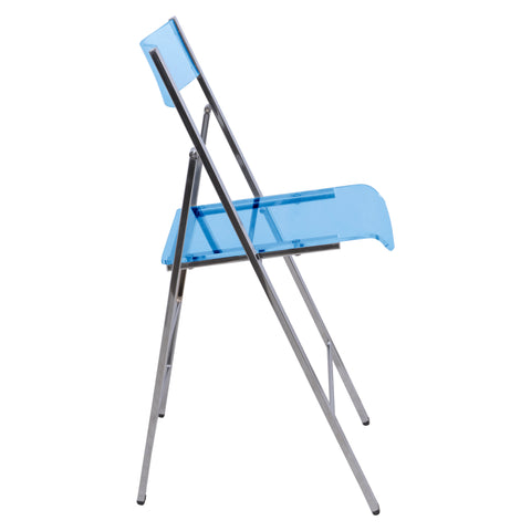 Menno Modern Acrylic Folding Chair