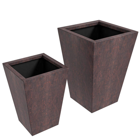 Serene Planter Set Brown_1