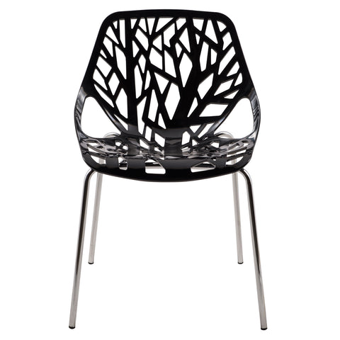 Asbury Modern Forest Design Dining Side Chair