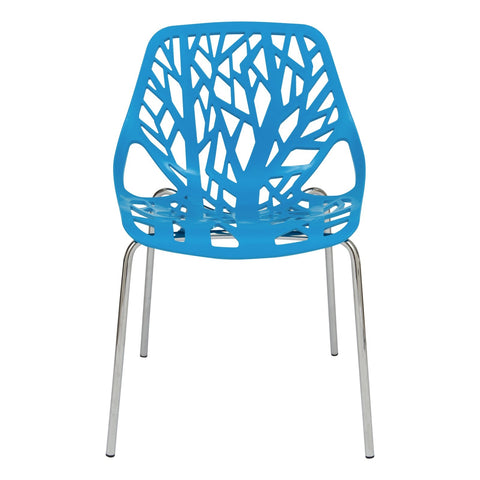 Asbury Modern Forest Design Dining Side Chair