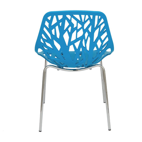 Asbury Modern Forest Design Dining Side Chair