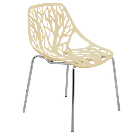 Asbury Modern Forest Design Dining Side Chair