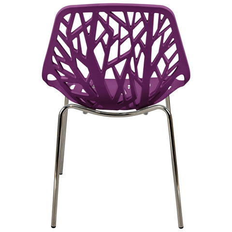 Asbury Modern Forest Design Dining Side Chair