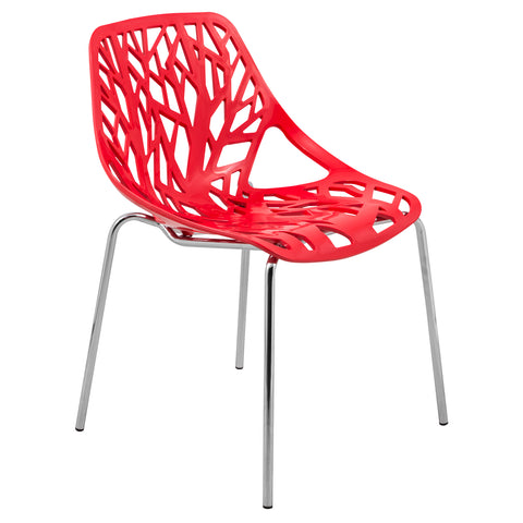 Asbury Modern Forest Design Dining Side Chair