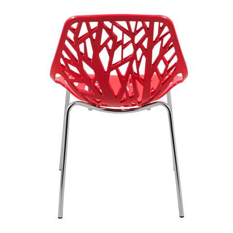 Asbury Modern Forest Design Dining Side Chair