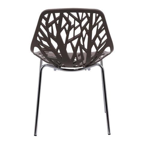 Asbury Modern Forest Design Dining Side Chair