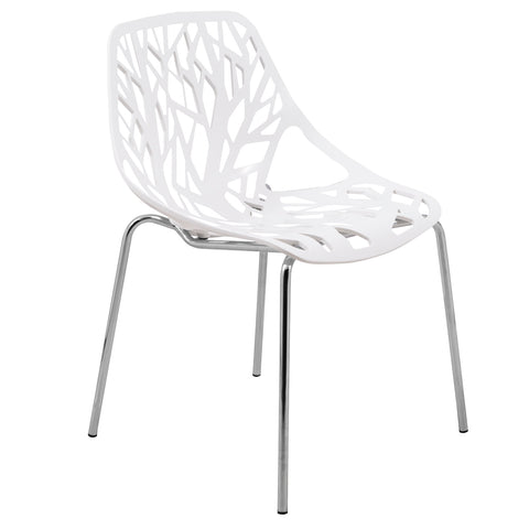 Asbury Modern Forest Design Dining Side Chair