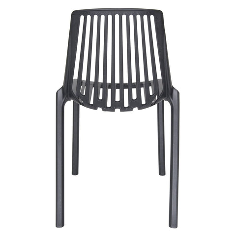 Acken Mid-Century Modern Plastic Dining Chair