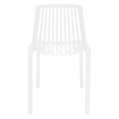 Acken Mid-Century Modern Plastic Dining Chair