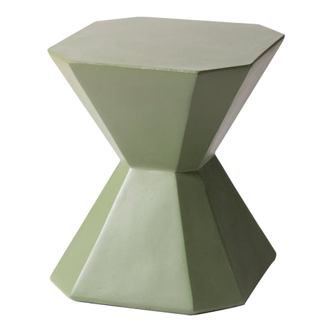 Azure Side Table Round Fiberstone Accent Table