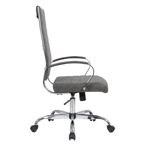 Benmar High-Back Leather Adjustable Office Conference Chair