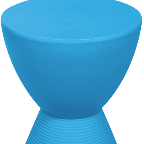 Boyd  Storage Round Side End Table in Polypropylene Plastic