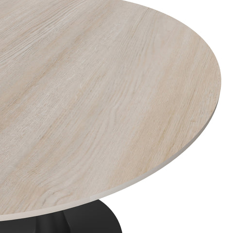 Bristol Round Dining Table Collection in Black Steel