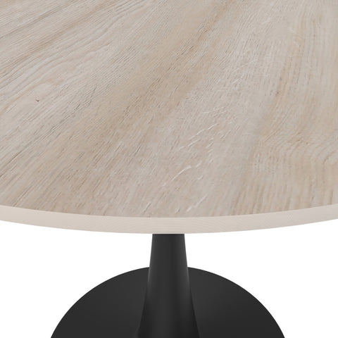 Bristol Round Dining Table Collection in Black Steel