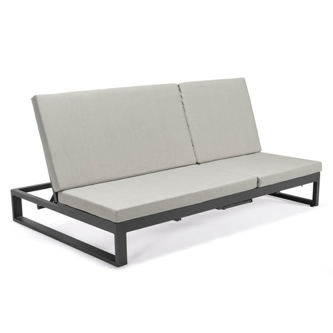 Chelsea Convertible Double Chaise Lounge Chair & Sofa With Cushions