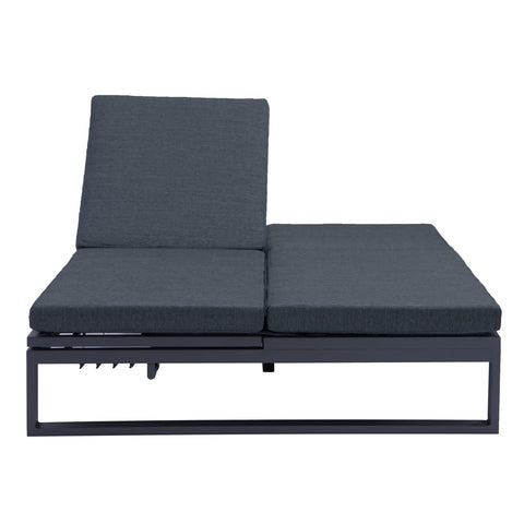 Chelsea Convertible Double Chaise Lounge Chair & Sofa With Cushions