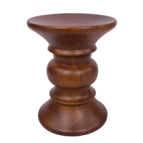 Madison Accent Side End Table in Walnut-Crolle