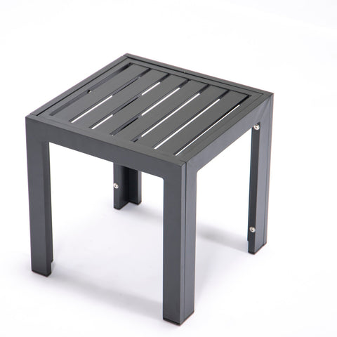 Chelsea Modern Aluminum Patio Side Table