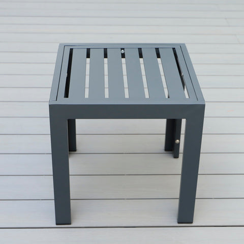 Chelsea Modern Aluminum Patio Side Table