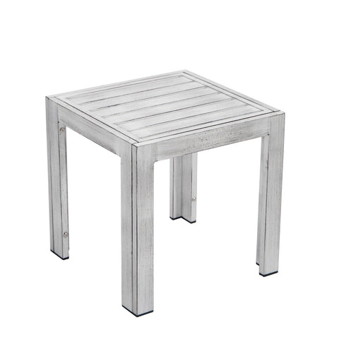 Chelsea Modern Aluminum Patio Side Table