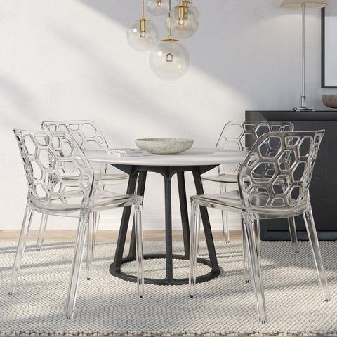 Modern Dynamic Dining Chair Set of 4