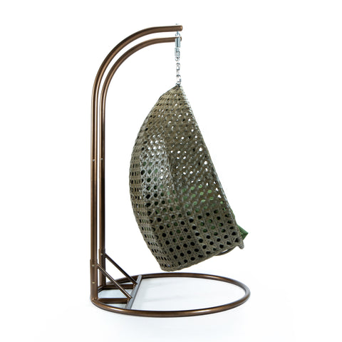 Modern Wicker Hanging Double Seater Egg Swing Chair