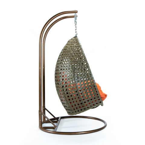 Modern Wicker Hanging Double Seater Egg Swing Chair