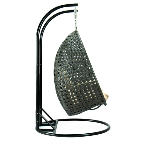 Modern Wicker Hanging Double Seater Egg Swing Chair