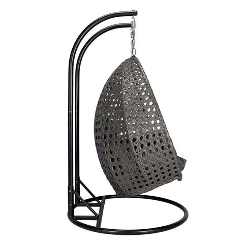 Modern Wicker Hanging Double Seater Egg Swing Chair