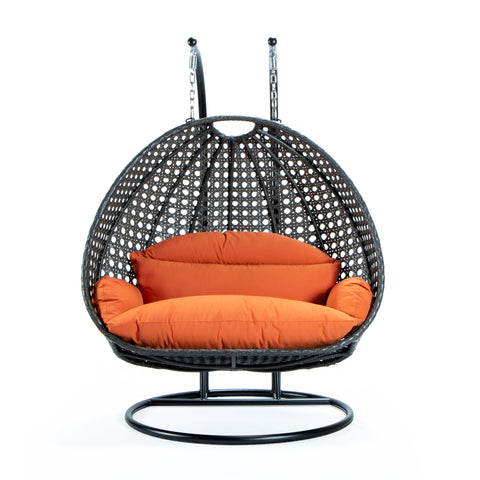 Modern Wicker Hanging Double Seater Egg Swing Chair