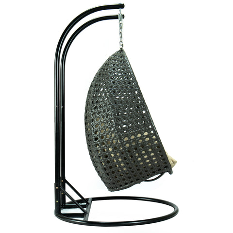 Modern Wicker Hanging Double Seater Egg Swing Chair