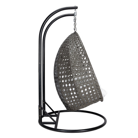 Modern Wicker Hanging Double Seater Egg Swing Chair