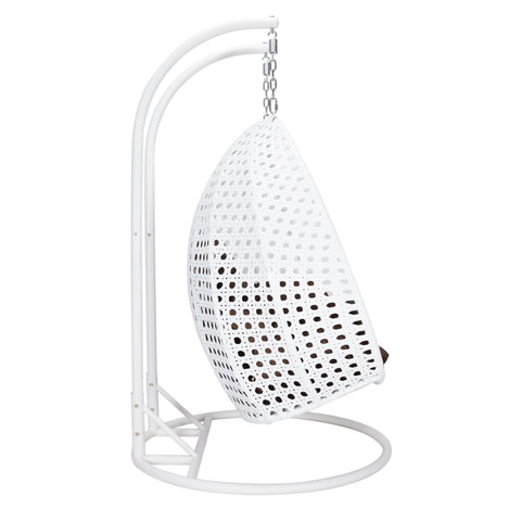 Modern Wicker Hanging Double Seater Egg Swing Chair