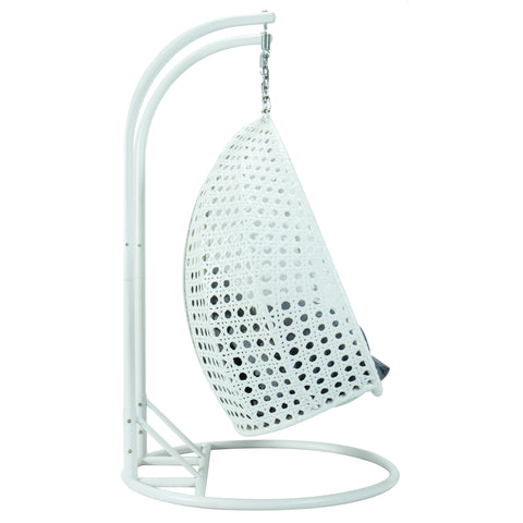 Modern Wicker Hanging Double Seater Egg Swing Chair