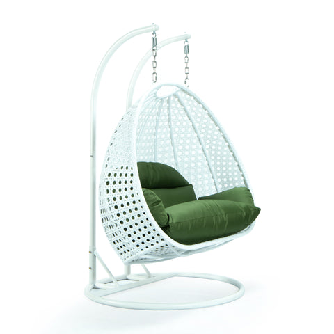 Modern Wicker Hanging Double Seater Egg Swing Chair