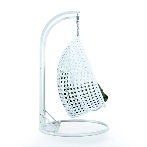 Modern Wicker Hanging Double Seater Egg Swing Chair