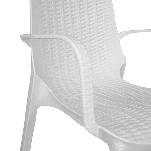 Kent Outdoor Dining Arm Chair Set of 4