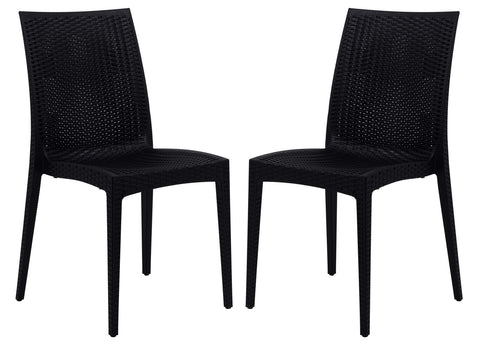 Weave Mace Indoor/Outdoor Dining Chair (Armless)