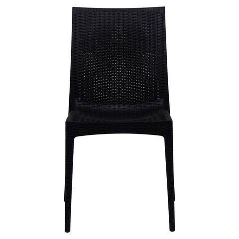 Weave Mace Indoor/Outdoor Dining Chair (Armless)