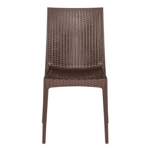 Weave Mace Indoor/Outdoor Dining Chair (Armless)