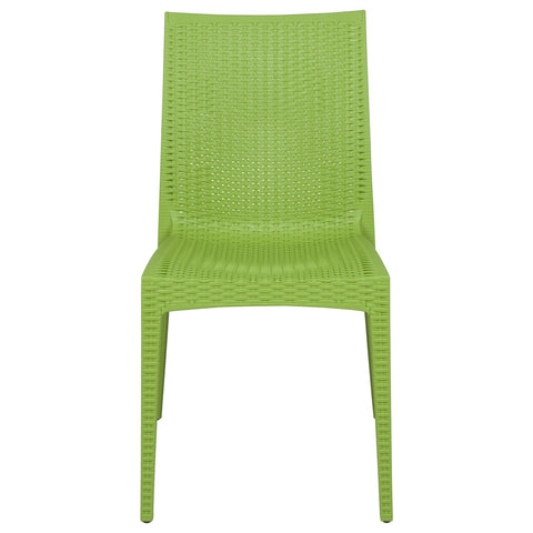 Weave Mace Indoor/Outdoor Dining Chair (Armless)