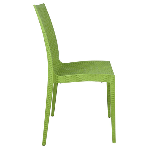 Weave Mace Indoor/Outdoor Dining Chair (Armless)