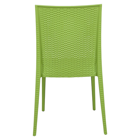 Weave Mace Indoor/Outdoor Dining Chair (Armless)