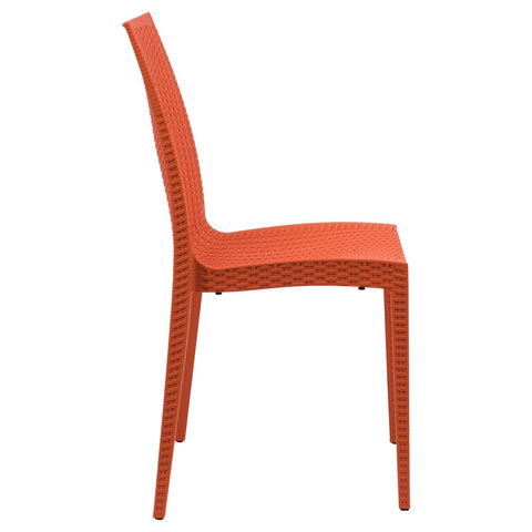 Weave Mace Indoor/Outdoor Dining Chair (Armless)